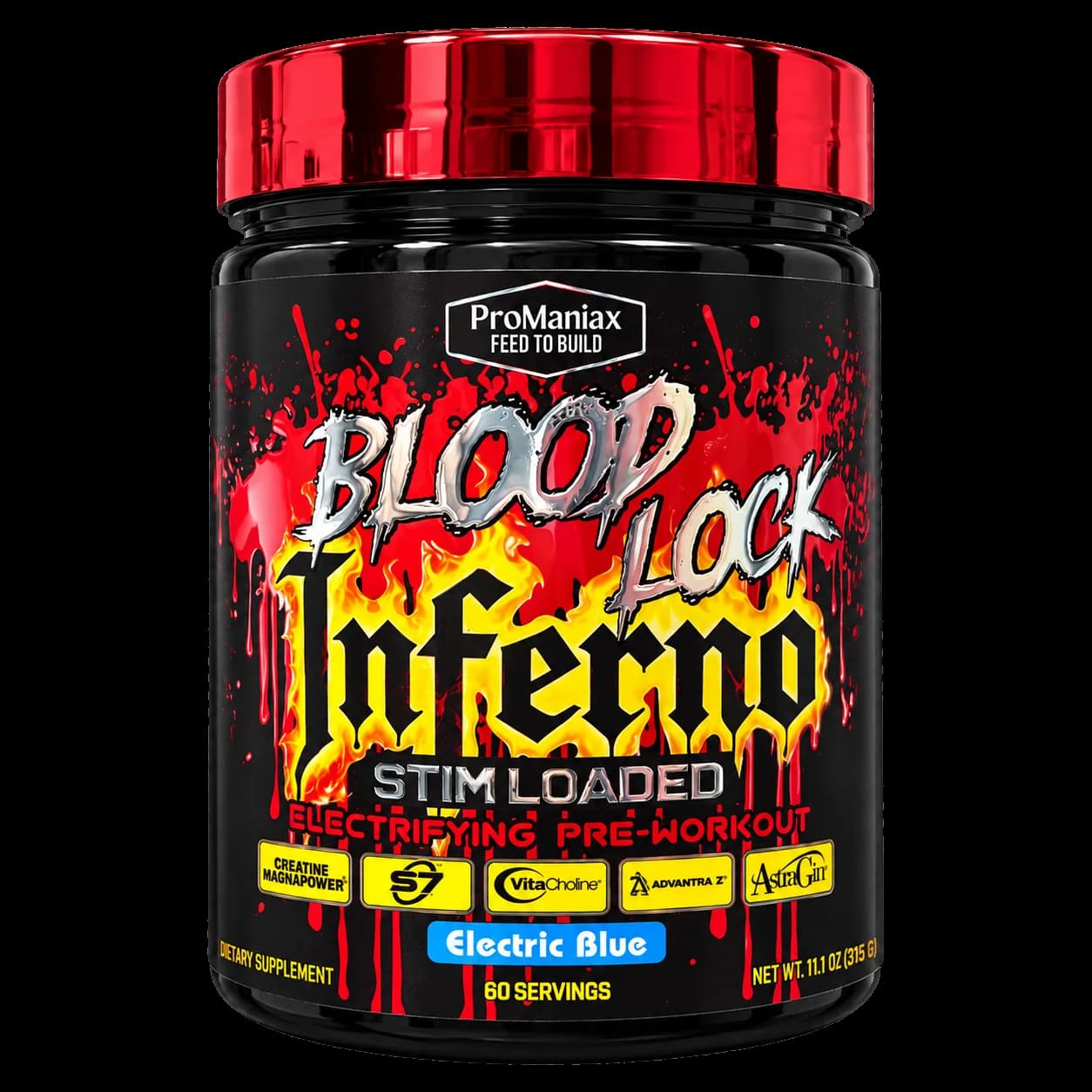 Promaniax Blood Lock Inferno — Electric Blue